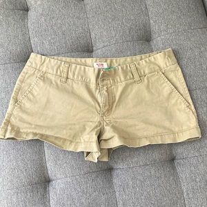 Tan shorts size 11